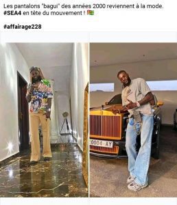 Mode: Adebayor Tente De Ressusciter Les Pantalons À Pattes D&Rsquo;Éléphants