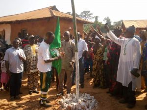 Préfecture De L’akébou : Le Village De Saraga Célèbre Son Premier Anniversaire De Fin De Défécation À L’air Libre (Fdal) 