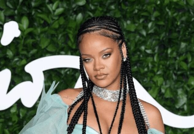 Rihanna Adopte Les Tresses Et Craque Pour Un Total Look Vert Lors Des Fashion Awards 2019