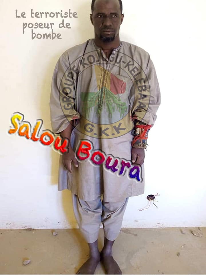 Un Grand Terroriste Fabriquant Et Poseur De Bombe Capturé Au Centre Du Mali Par L’armée 