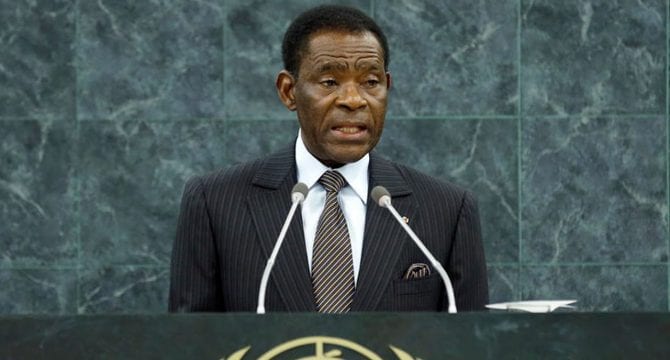 Teodoro Obiang Nguema Mbasogo Président Roi Pompier Ouattara Et Soro