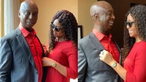 L&Rsquo;Actrice Nollywoodienne Regina Daniels Attend Un Enfant