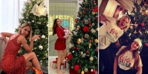 People : Quand Les Stars Prennent La Pose Pour Noël 2019, Découvrez Les Plus Belles Photos !