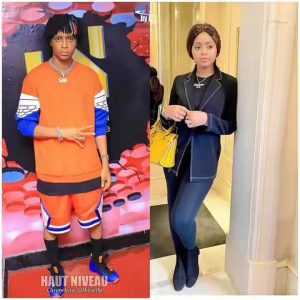 Forte Ressemblance Entre Safarel Obiang Et Regina Daniels (Photos)