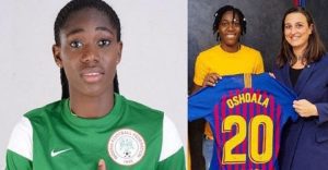 Caf Awards: La Nigériane Asisat Oshoala Élue Meilleure Joueuse Africaine De L’année