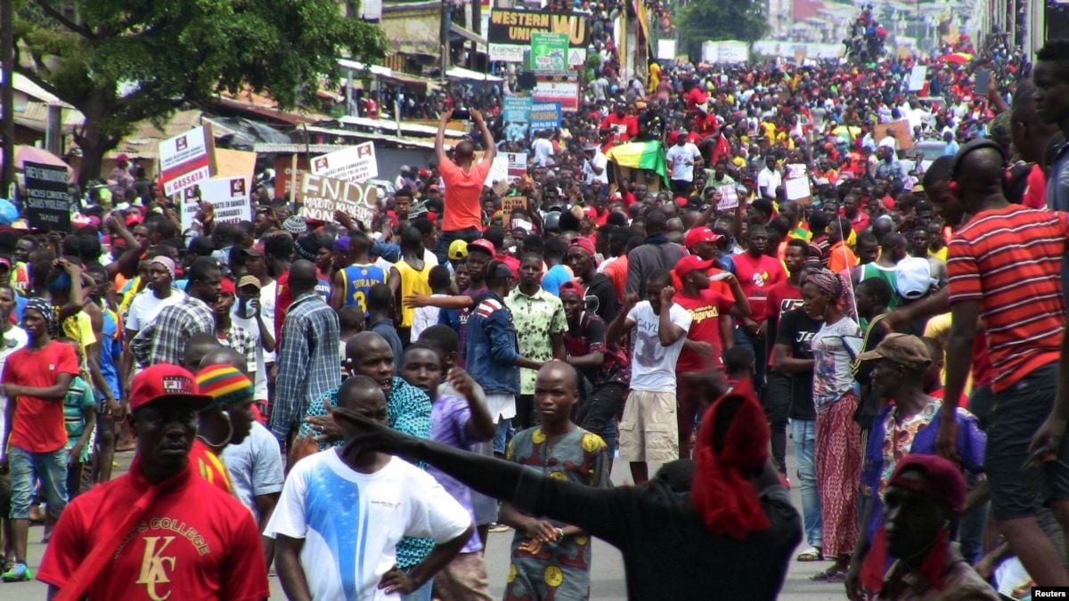 Guinéejeune Tué Lors De La Grande Manifestation Anti Condé Lundi Conakry