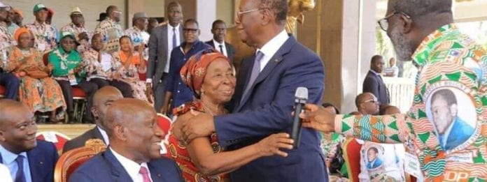 Ouattara Pleure Allah Thérèseune Icône Est Partie