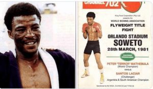 Peter Mathebula : Décès Du Premier Champion De Boxe Noir D’afrique Du Sud