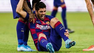 Barça : Opéré Du Genou, Suarez Sera Absent Pour Le Reste De La Saison