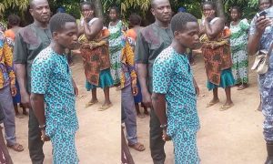 Togo: Ce Jeune Homme Coupe La Tête De Son Père. La Raison Vous Surprendra. Photo