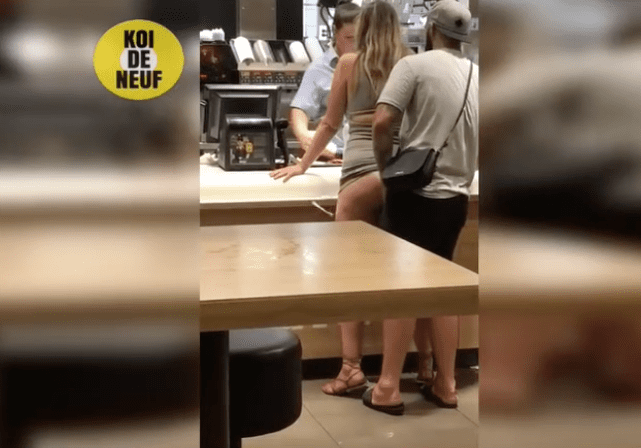 Un Couple Essaye De Faire L Amour Au Comptoir D Un Mcdonald S Video Doingbuzz