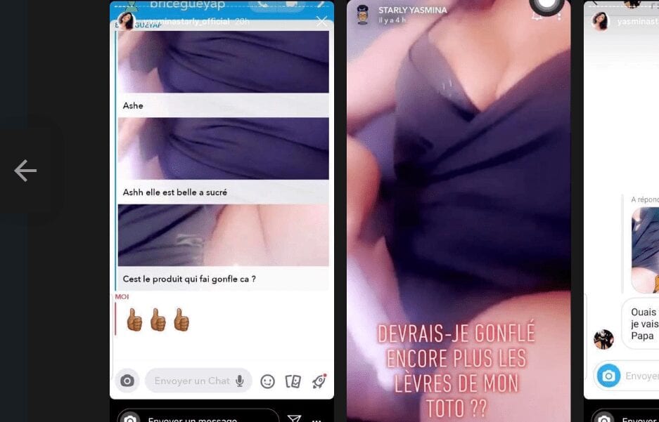 Yasmine Aka Soffre Séance De Masturbation Snapchat Vidéo
