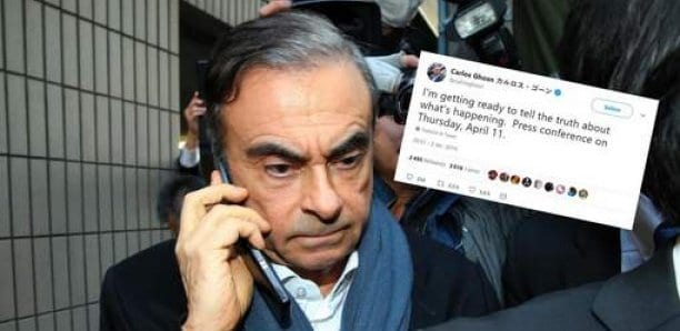 Le Liban A Reçu Une Demande D&Rsquo;Arrestation D&Rsquo;Interpol Pour Carlos Ghosn