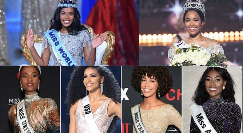 Beauté : Les Miss Noires En 2019 !
