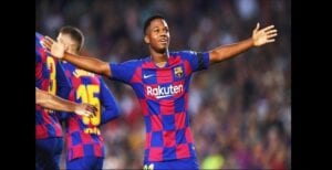 Barcelone : Ansu Fati Inscrit Un Nouveau Record En Liga Video