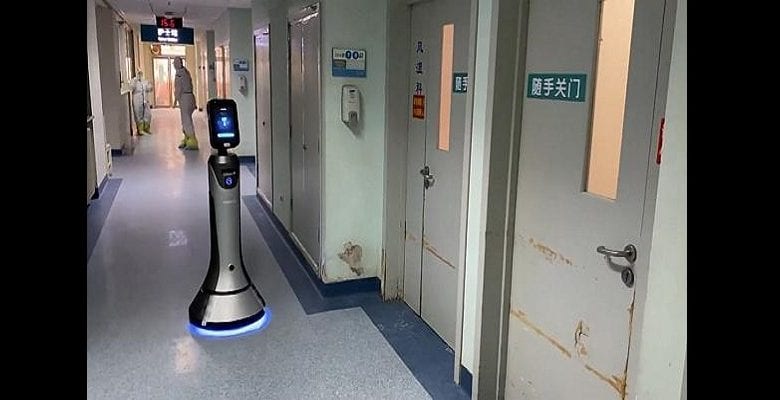 Chinedes Robots Utilisés Pour Lutter Contre Le Coronavirus Vidéo