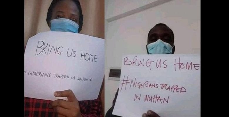 Coronavirus : Les Nigérians Bloqués À Wuhan Exigent Leur Rapatriement (Vidéo)