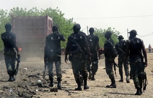 Des Soldats Bataillon Intervention Rapide Bir Unite Elite Armee Specialisee Dans Lutte Contre Terrorisme 29 2014 Waza Dans Nord Cameroun 0 730 328