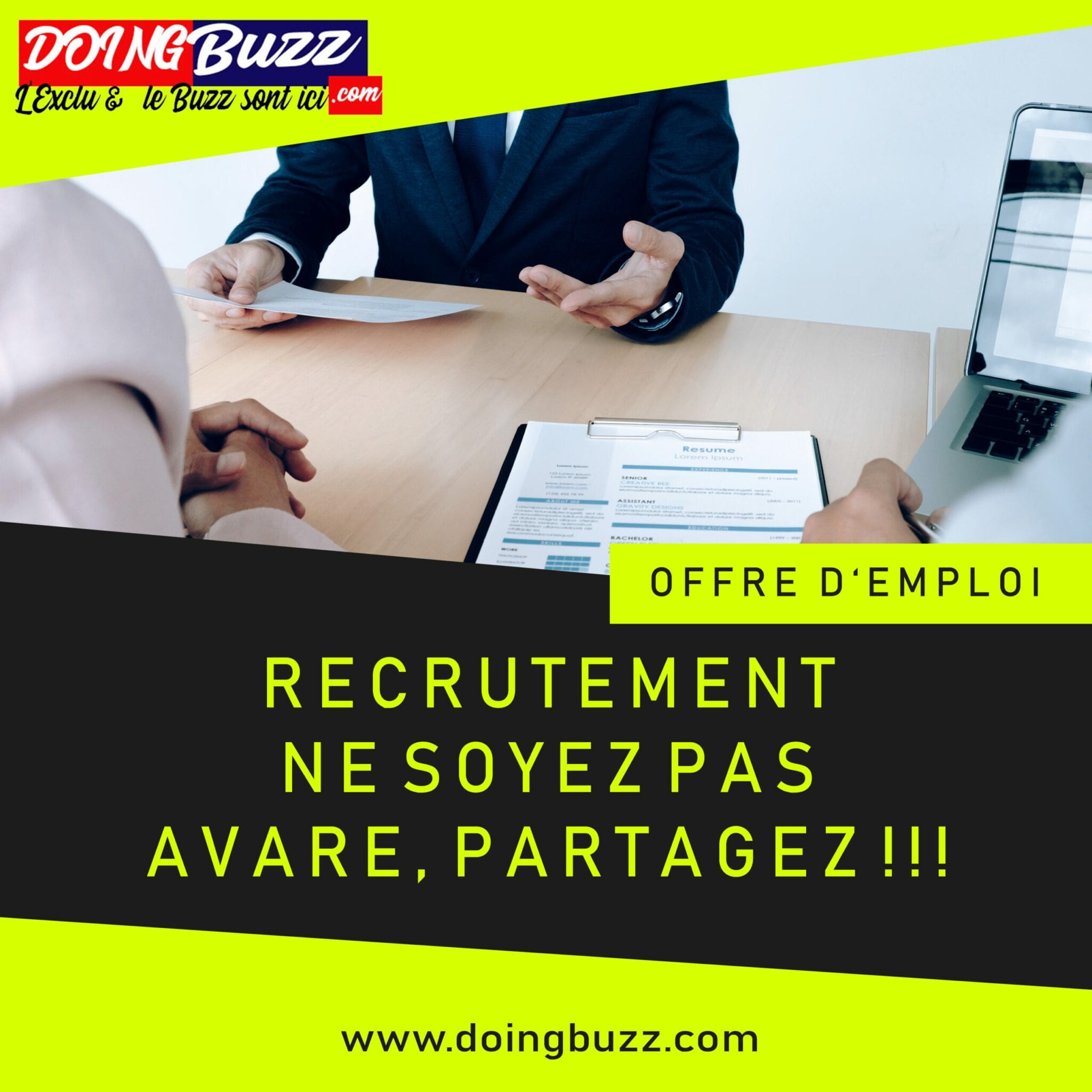 Recruitment Notice  Operation Officer – Lome/Togo