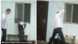 Kenya: Un Travailleur Fouetté Par Son Patron Chinois Pour S’être Présenté En Retard Au Travail (Vidéo)