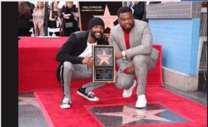 Le Rappeur 50 Cent Reçoit Son Étoile À Hollywood (Photos)