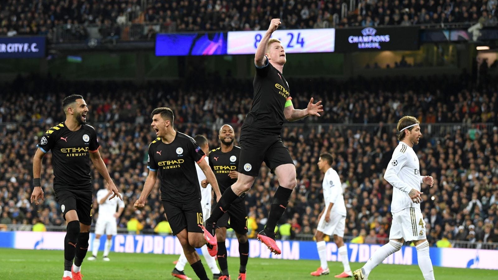 Ligue Des Champions: Le Real S’incline Contre Manchester City Et Perd Ramos (Vidéo)