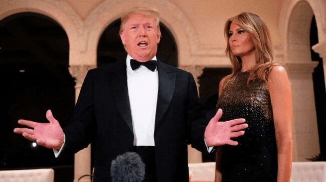 Maison Blanche : Melania Trump Esquive (Encore) Un Baiser De Son Époux Donald Trump