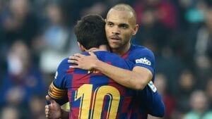 Barça : « Si Le Football Était Une Religion, Messi Serait Un Dieu », Martin Braithwaite