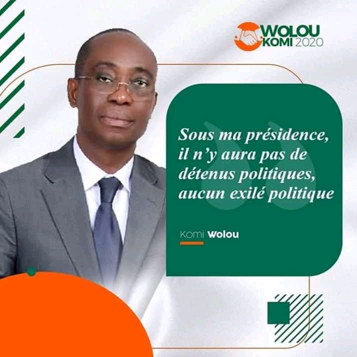 Togo : «Sous Ma Présidence, Il N’y Aura Pas De Détenus Politiques, Aucun Exilé Politique», Affirme Komi Wolou