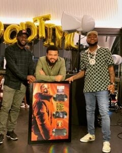 Davido : Double Disque De Platine Avec Son Album « A Good Time »