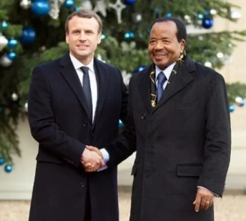 Macron Et Paul Biya Doingbuzz 1