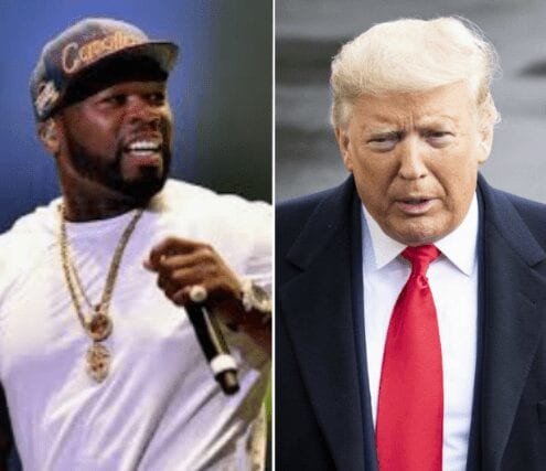 50 Cent Et Donald Trump Doingbuzz