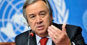 Antonio Guterres : Avec Le Coronavirus, “On Risque Des Millions De Morts En Afrique “