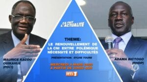 Bictogo Fuit Le Débat Télévisé Contre Guikahué : « En Clair, La Cni Est Bien Financé Par La Banque Mondiale »