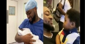 Davido Dévoile Enfin Le Visage De Son Fils Ifeanyi Adeleke: Vidéo