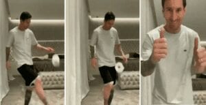 Défi Du “Rouleau De Papier Toilette”: Messi Impressionne Le Monde-Vidéo