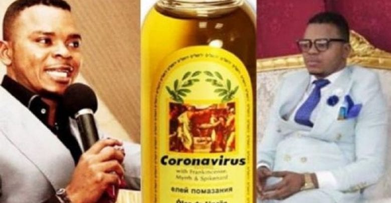 Ghana Un Pasteur Vend’huile Sainte Coronavirusmembres De Son Église