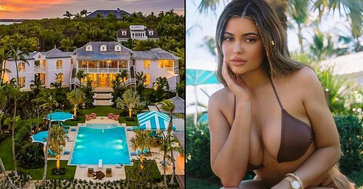 La Sulfureuse Kylie Jenner Se Gâte En Vacances Dans Une Villa De Luxe Des Bahamas À 10 000$ La Nuit.