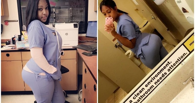 «L’infirmière La Plus Sexy Du Monde» Donne Chaud Aux Internautes En Dévoilant Son Corps Dans Un Petit Bikini Bleu
