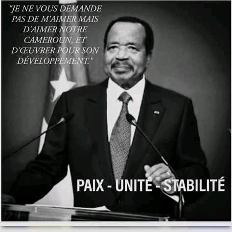 Paul Biya : « Je ne vous demande pas de m’aimer mais d’aimer notre Cameroun »