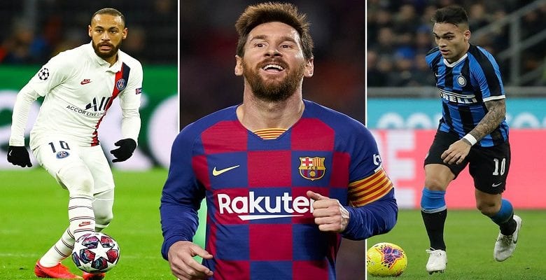 Barçaneymar Lautaro Martinez Messi A Fait Son