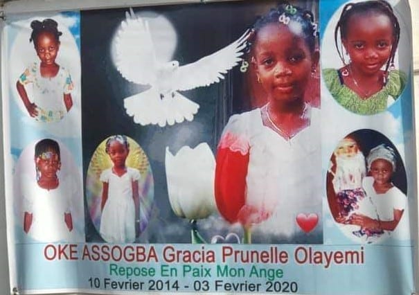 Bénin : Obsèques D&Rsquo;Une Petite Fille Tuée Pour Un Rituel