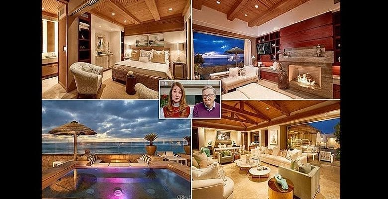 Bill et Melinda Gates s’offrent une villa pour 40 millions d’euros (photos)