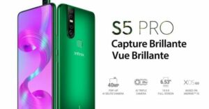 Infinix Dévoile Son S5 Pro: Le Tout Premier Smartphone Au Monde Avec Une Caméra Selfie Pop-Up De 40Mp