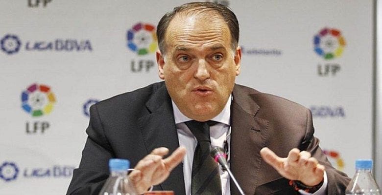 Javier Tebas le président de la Liga annonce le pire pour 2021