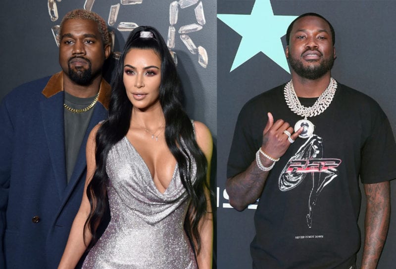 Kim Kardashian Et Kanye West Seraient Dans Un Triangle Amoureux Avec Meek Mill