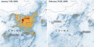 Quand Les Effets Du Coronavirus Se Voient Depuis L’espace