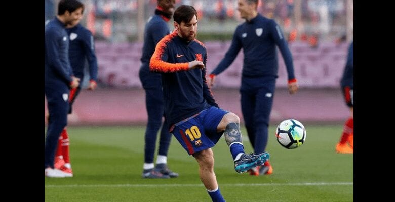 Barça: Lionel Messi Explosif Pendant Les Entrainements -Vidéo