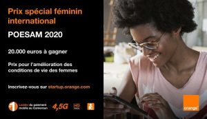 Poesam 2020 : Orange Ouvre Un Prix Spécial Féminin International