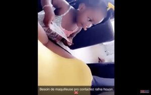 Rafna Houon, La Fille De Dj Arafat S&Rsquo;Improvise Maquilleuse Professionnelle Et Fait Fondre La Toile(Vidéo)